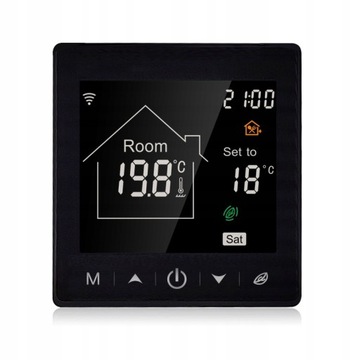 TERMOSTAT POKOJOWY WIFI CYFROWY REGULATOR LCD 16A