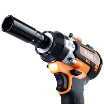 АККУМУЛЯТОРНЫЙ гайковерт 4 AH X2 BAT.ЧЕРНЫЙ ДЛЯ КОЛЕС 500 НМ POWER ЧЕРНЫЙ