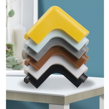 4x ЗАЩИТНЫЕ КРЫШКИ ДЛЯ УГЛОВ МЕБЕЛЬНОГО СТОЛА