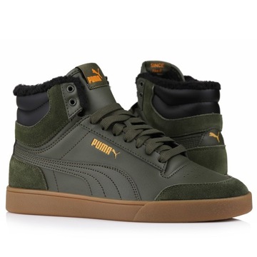 Buty męskie Puma Shuffle Mid 387609 02 Ocieplane