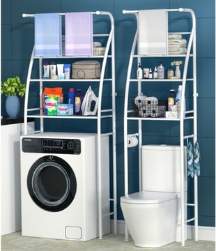 ПОЛКА НАД ТУАЛЕТОМ СТОЙКА ДЛЯ ВАННОЙ ЧЕРНЫЙ ШКАФ ДЛЯ ВАННОЙ КОМНАТЫ