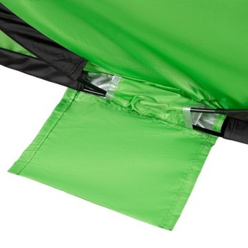 NC3173 САМОСБОРНАЯ ЗЕЛЕНАЯ ПЛЯЖНАЯ ТАТКА С НАПОЛЬНЫМ NILS CAMP