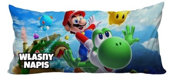 PODUSZKA SUPER MARIO BROS + IMIĘ 30 x 60 N7