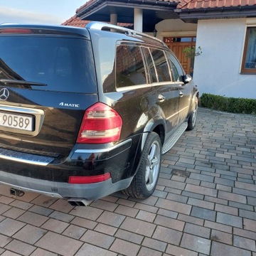 Mercedes Klasa GL X164 Off-roader 550 4MATIC 388KM 2008 Mercedes-Benz GL550 full opcja HAK kpl. felg na zimę z oponami, zdjęcie 2