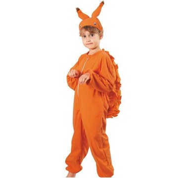 STRÓJ WIEWIÓRKA przebranie WIEWIÓRKI ogon 110/116