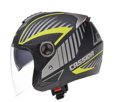 CASSIDA KASK MOTOCYKLOWY SKUTER OSŁONA SŁONECZNA M