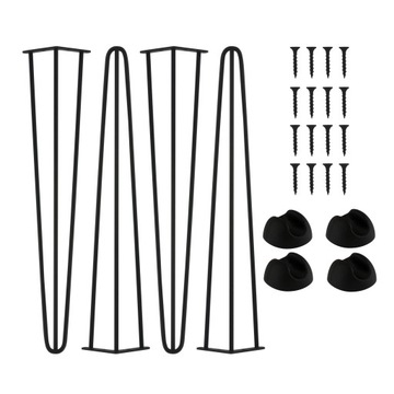 MORIA DESIGN 4 ножки-шпильки Металлические мебельные ножки 71 см 3 стержня БЕСПЛАТНО