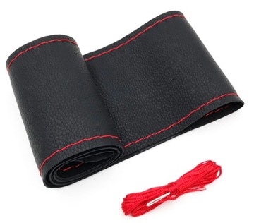 ЧЕХОЛ НА РУЛЬ КОЖАНЫЙ ЧЕХОЛ ДЛЯ ВЫШИВКИ Материал Противоскользящий