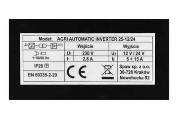 Аккумуляторный выпрямитель Magnum AGRI 25 12/24 В