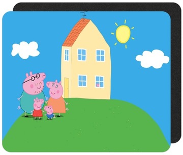 PODKŁADKA POD MYSZKĘ ŚWINKA PEPPA + własny tekst