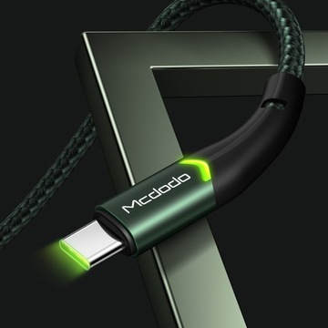 КАБЕЛЬ MCDODO USB-C FAST USB TYPE C 1M QC 4.0 LED