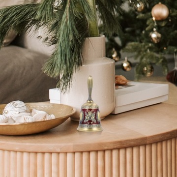 Металлический колокольчик Декоративная полоска с рождественскими колокольчиками