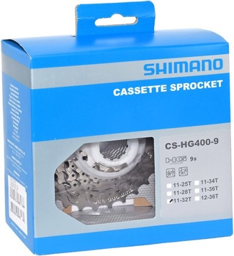 Kaseta Shimano CS-HG400 11-32T 9 rzędowa