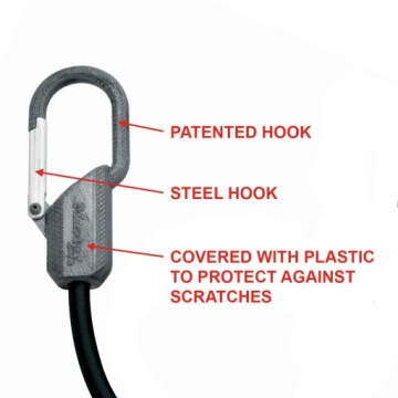 Крючок с зажимом для банджи-шнура Master Lock 3205EURDAT