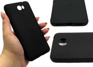 Etui Guma Case MATT do Huawei Y5II czarny +SZKŁO