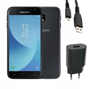 TEL. Smartfon Samsung Galaxy J5 Czarny + GRATISY