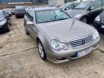 Mercedes Klasa C W203 Coupe W203 1.8 (C 180 Kompressor) 143KM 2006 Mercedes-Benz Klasa C 1.8 Benzyna 143KM, zdjęcie 6