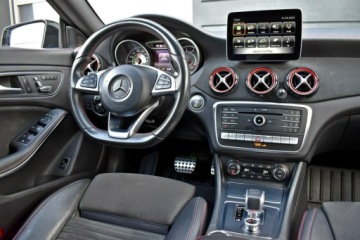 Mercedes CLA C117 Shooting Brake Facelifting AMG 2.0 45 AMG 381KM 2017 Mercedes CLA 45 AMG Bezwypadkowy / Salon Polska /, zdjęcie 18