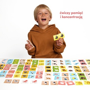 Zwierzęta świata Memory CzuCzu