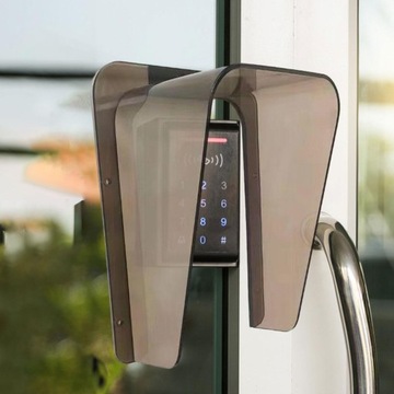 Osłona przeciwdeszczowa dzwonka do drzwi Osłona osłony przełącznika do domofonu domofonowego Brązowa