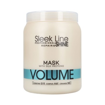 STAPIZ SLEEK LINE VOLUME MASKA Z JEDWABIEM 1000 ML