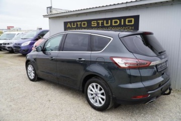 Ford S-Max II Van 2.0 TDCi 180KM 2018 Ford S-Max NawigacjaElektryczna KlapaAsystentyGrzane FoteleTempomatLadny, zdjęcie 37