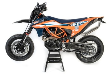 KTM SMC R 690 08-24 карбоновая накладка на подвеску CMT CUBAMOTO