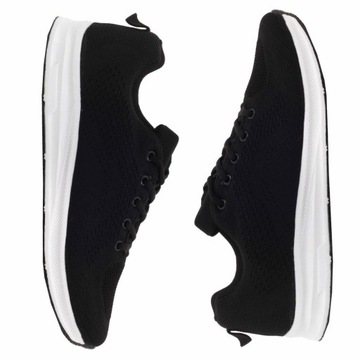 BUTY MĘSKIE SPORTOWE CZARNE ADIDASY