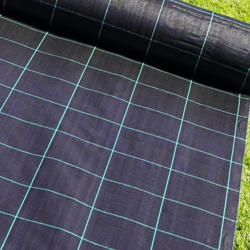 Противосорняковый агротекстиль черный, прочный, Польша, 105 смх 1 метр, 100 г/м² Булавки
