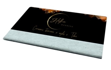 Зеркальная наклейка для свадьбы День рождения Canva + RAKLA