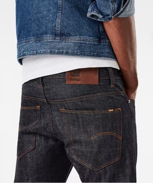 A0C007 SPODNIE JEANSOWE STRAIGHT G STAR RAW 27/30