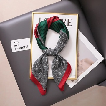 Brand Silk Scarf Women High Quality 70cm Square