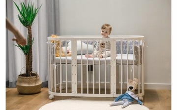 Кровать Waldin 7-в-1 с матрасом, БЕЛЫЙ