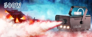 Дымовая машина с RGB-светодиодом Эффективная дымовая машина + дистанционное управление