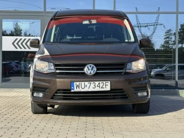 Volkswagen Caddy IV Kombi Maxi 2.0 TDI SCR BlueMotion Technology 102KM 2017 Volkswagen Caddy Polski salon! 1 Ręka, 7 osób!, zdjęcie 3