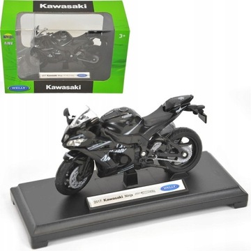Kawasaki ZX-10RR model motocykla skala 1:18 Welly