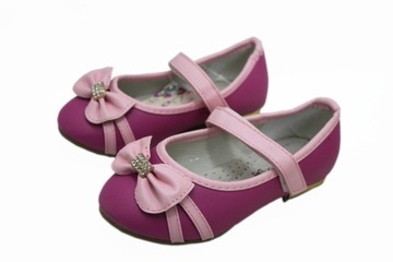 Baleriny dziewczęce Badoxx fuxia r. 25