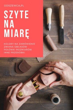 Czółenka 806 czerwone 35 POLSKIE BUTY HANDMADE