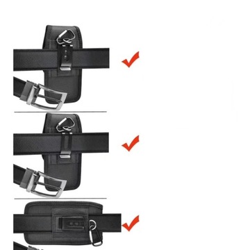 Вертикальный СУМКА-ЧЕХОЛ для ремня и карты ТЕЛЕФОНА