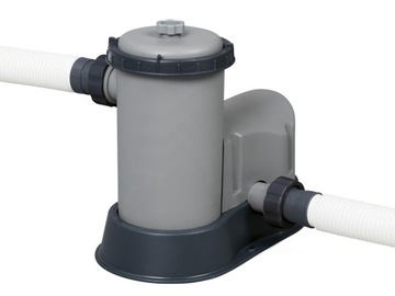 Bestway Basen Power Steel z akcesoriami, 549x122 cm