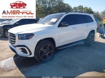 Mercedes GLS X167 2024 Mercedes-Benz GLS 2024r., GLS 450, 4MATIC, SUV 3.0 Benzyna 375KM