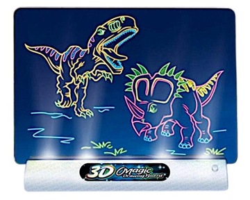 ВОЛШЕБНАЯ 3D ДОСКА ДЛЯ ДЕТЕЙ РИСОВАНИЕ ОКЕАН