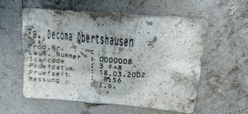 MERCEDES A TŘÍDA W168 NÁRAZNÍK PŘEDNÍ PDC
