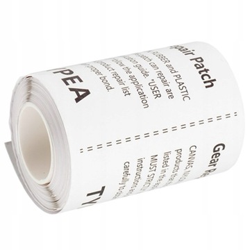 Наклейка на надувную лодку из ТПУ, ремонтная заплата