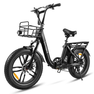 Rower Elektryczny Samebike C05PRO-IT 500W 13Ah 20 cali Składany Fat Tire