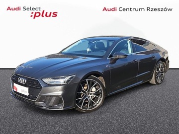 Audi A7 C8 Sportback 2.0 45 TFSI 265KM 2022 Audi A7 Sportback Matrixy, bang olufsen, tempomat rata 1739 netto 2.0 265KM