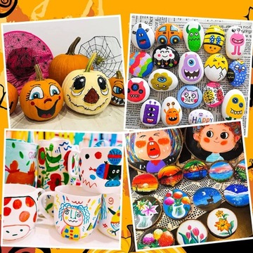 MARKERY ARTYSTYCZNE TOMA MAZAKI Z FARBĄ AKRYLOWĄ ZESTAW 6 SZT ETUI PISAKI