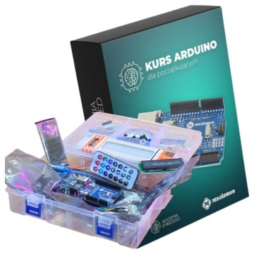 Kurs Arduino Zestaw Do Nauki Elektroniki Do Samodzielnego Montażu 40 Lekcji