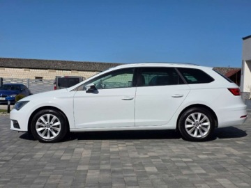 Seat Leon III ST Facelifting 1.6 TDI 115KM 2019 Seat Leon 1.6TDI 116PS Automat Ledy Kamera Sliczny Gwarancja 1.6 Diesel, zdjęcie 3