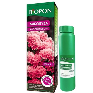 MIKORYZA DO RODODENDRONÓW AZALII BORÓWEK WRZOSÓW RÓŻANECZNIKÓW BIOPON 250ml